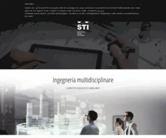 Sti-Engineering.it(Design, management e consulting) Screenshot