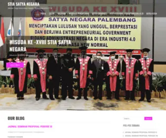 Stiasatyanegara.ac.id(Sekolah Tinggi Administrasi Negara) Screenshot