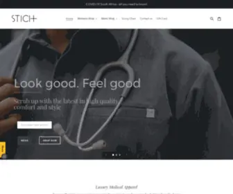 Stich.co.za(Medical Scrubs South Africa) Screenshot