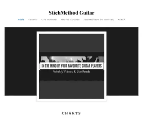 Stichmethod.com(StichMethod Guitar) Screenshot