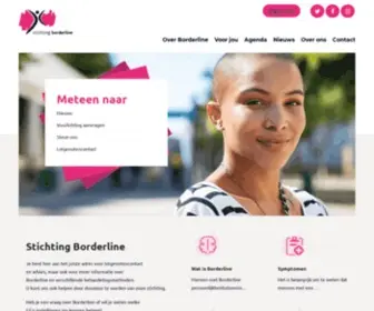 Stichtingborderline.nl(Stichting Borderline) Screenshot