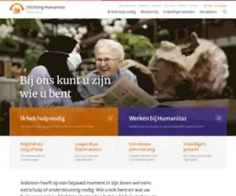 Stichtinghumanitas.nl(Stichting Humanitas) Screenshot