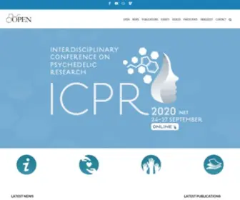 Stichtingopen.nl(Promoting psychedelic research in the Netherlands) Screenshot