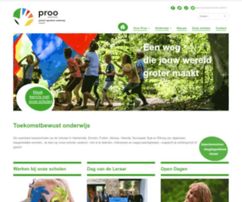 Stichtingproo.nl(Aurora basisonderwijs) Screenshot