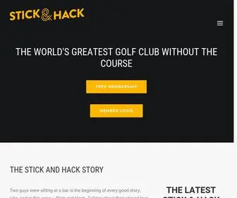 Stickandhack.com(Stick & Hack Golf Club (Without the Course)) Screenshot