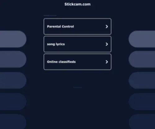 Stickcam.com(Stickcam) Screenshot