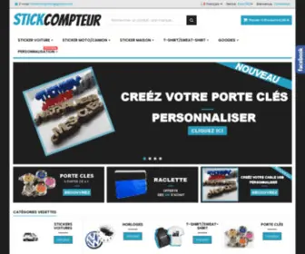 Stickcompteur.fr(StickCompteur Créateur de stickers & autocollants) Screenshot