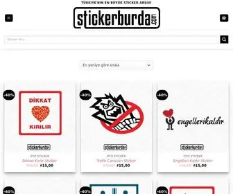 Stickerburda.com(Mağaza) Screenshot