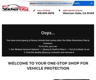 Stickercity.store(Paint Protection and Car Wrap in Los Angeles) Screenshot
