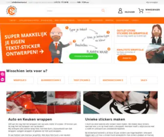 Stickerlandbelettering.nl(Stickers Ontwerpen) Screenshot