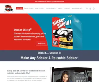 Stickershield.com(Shield®) Screenshot