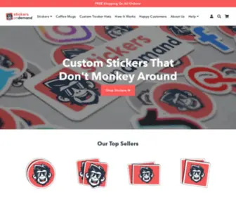 Stickersondemand.com(Stickers On Demand) Screenshot