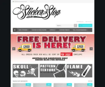 Stickerstop.com.au(Sticker Stop) Screenshot