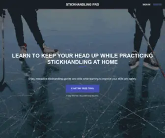 Stickhandlingpro.com(Stickhandling PRO) Screenshot