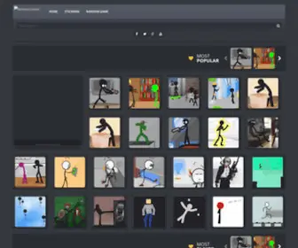 Stickmangames.org(Stickman Games) Screenshot