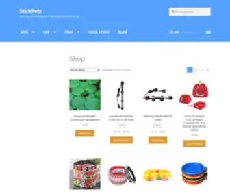 Stickpets.com(Cheap Dog) Screenshot