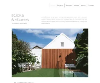 Sticksandstonesld.com.au(Landscape Design) Screenshot