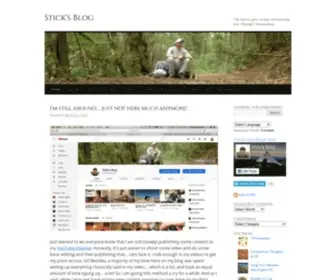 Sticksblog.com(Stick's Blog) Screenshot