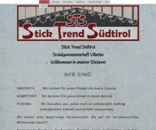 Sticktrendsuedtirol.com(Stick Trend Südtirol) Screenshot