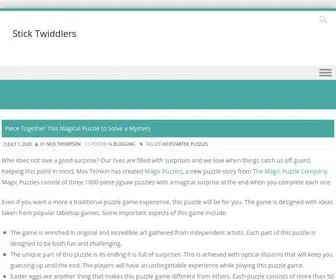 Sticktwiddlers.com(Stick Twiddlers) Screenshot