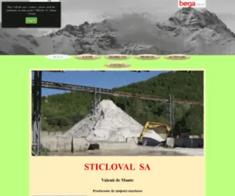 Sticloval.ro(Sticloval SA) Screenshot