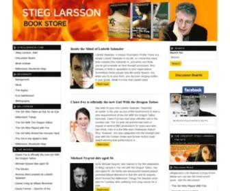 Stieglarsson.com(Stieg Larsson) Screenshot