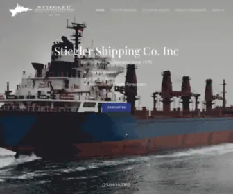 Stiegler.net(Stiegler Shipping Co) Screenshot