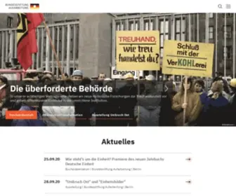 Stiftung-Aufarbeitung.de(Stiftung Aufarbeitung) Screenshot