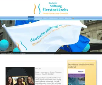 Stiftung-Eierstockkrebs.de(Deutsche Stiftung Eierstockkrebs) Screenshot