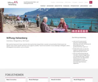 Stiftung-Helsenberg.ch(Unterstützt zurück in den Alltag) Screenshot