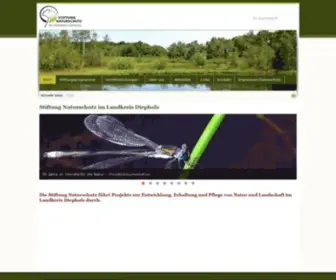 Stiftung-Naturschutz-Diepholz.de(Stiftung Naturschutz im Landkreis Diepholz) Screenshot