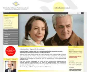 Stiftung-Patientenschutz.de(Deutsche Stiftung Patientenschutz) Screenshot