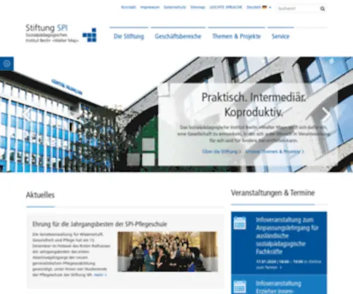 Stiftung-Spi.de(Der) Screenshot