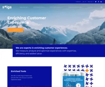 Stigacx.com(Customer experience) Screenshot