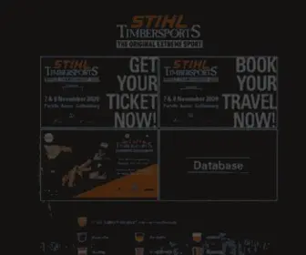 Stihl-Timbersports.com(The STIHL TIMBERSPORTS SERIES) Screenshot