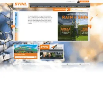 Stihl.co.nz(Startup page) Screenshot