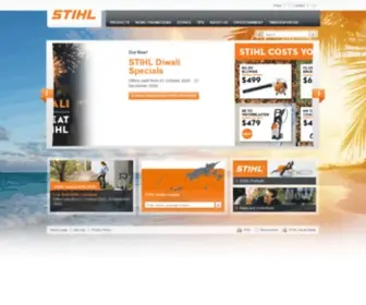 Stihl.com.fj(Startup page) Screenshot