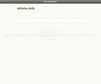 Stiinta.info(Stiinta info) Screenshot