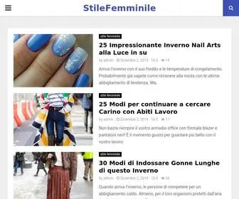 Stilefemminile.com(Popular Recipes for Any Occasion) Screenshot