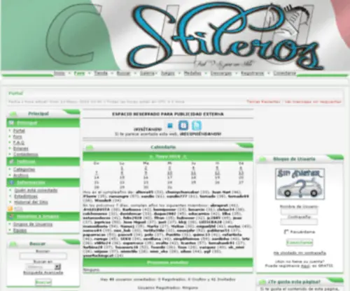Stilerosclub.es(Stileros Club) Screenshot
