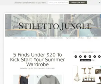 Stilettojungleblog.com(Stiletto Jungle) Screenshot