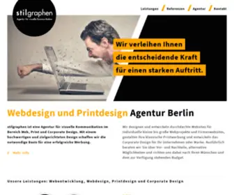 Stilgraphen.de(Webdesign & Printdesign Agentur Berlin) Screenshot