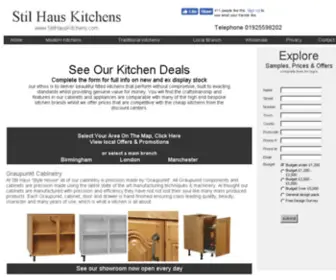 Stilhauskitchens.com(Stilhaus Kitchens) Screenshot