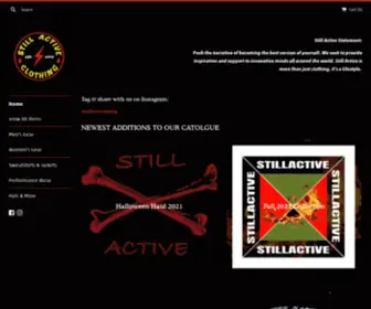 Stillactiveclothing.com(Still Active Clothing) Screenshot