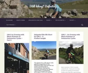 Stillbiking.com(Still biking) Screenshot