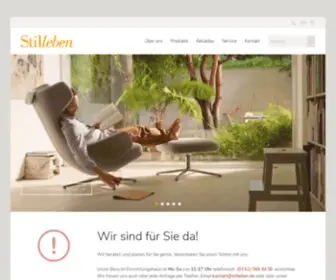 Stilleben-Online.de(Designermöbel & Einrichtungsplanung) Screenshot