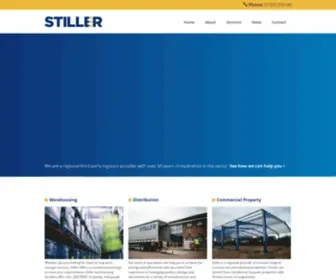 Stiller.co.uk(Warehousing, Distribution and Commercial Property) Screenshot