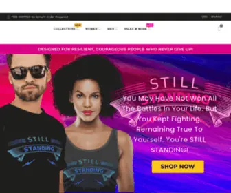 Stillfightingclothing.com(Still Fighting Clothing) Screenshot