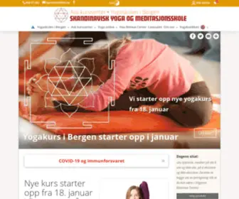 Stillhet.no(Skandinavisk yoga og meditasjonsskole) Screenshot