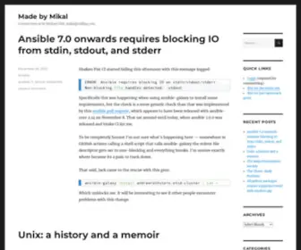 Stillhq.com(Content here is by Michael Still) Screenshot